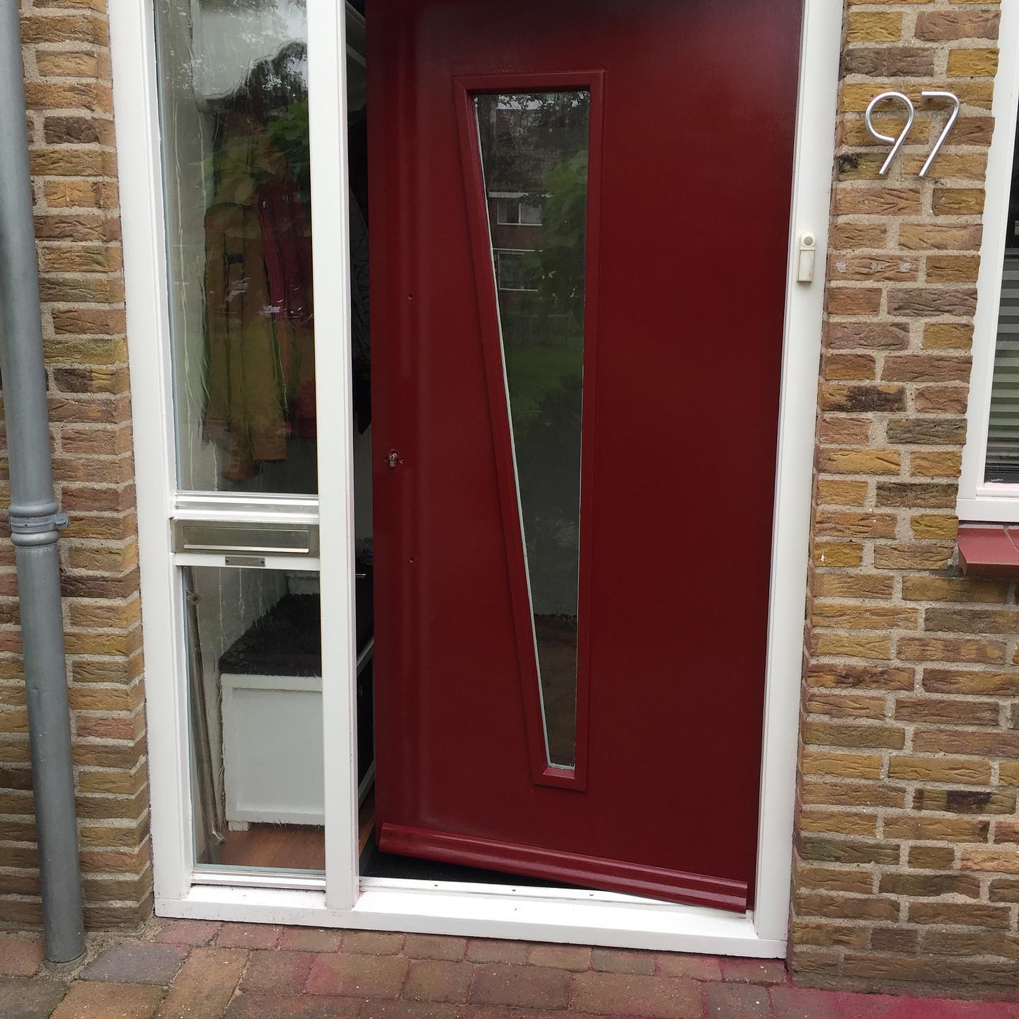 Deur na Afschilderen voordeur